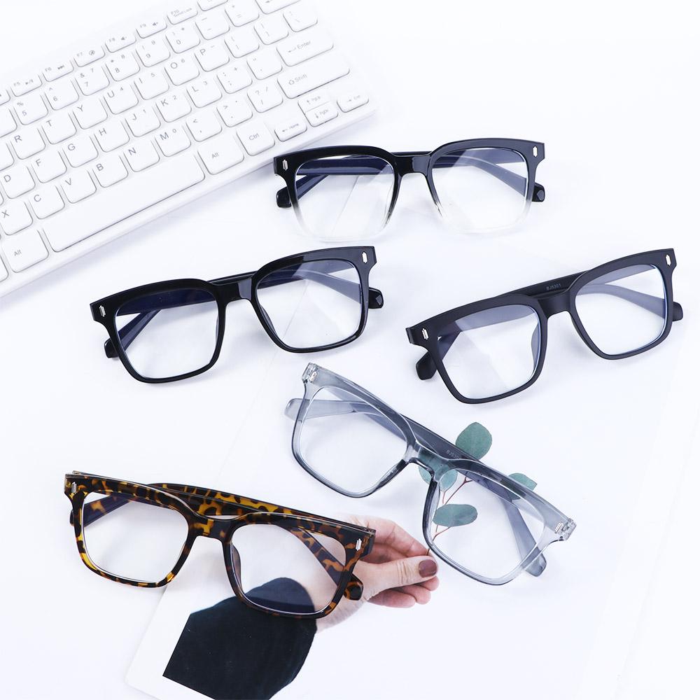 Glasses Gradient Frame Korean Computer Eyewear Black Frame Eyeglasses Women Eyeglasses Fake Glasses
