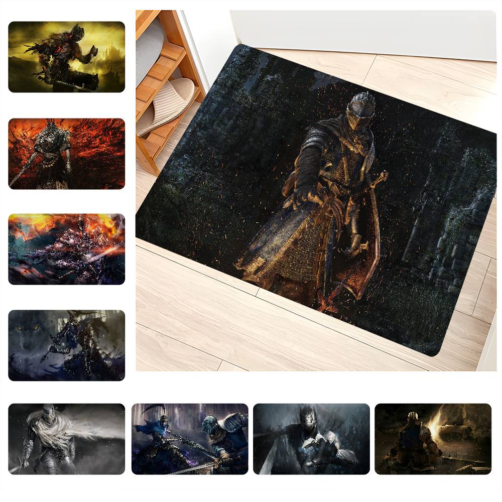 DARK SOULS Adventure Game Floor Mat INS Style Soft Bedroom Floor House Laundry Room Mat Anti-skid Household Carpets