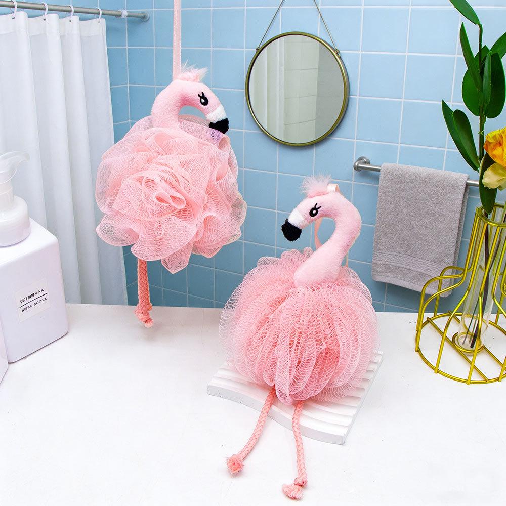 Children's Super Soft Bath Loofah - Unicorn & Flamingo Designs, Durable & Gentle Scrubber.