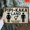 Ретро Металлическая Настенная Табличка, Забавный Декор Туалета для Кафе Паба, Винтажный Жестяной Плакат