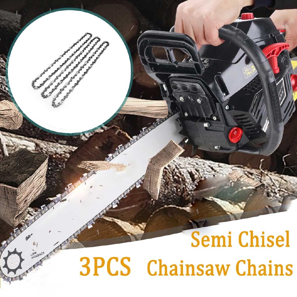 3 шт. Электрическая пила Цепная пила Полудолотовые цепи 3/8LP 0.05 Для Stihl MS170 MS171 MS180 MS181