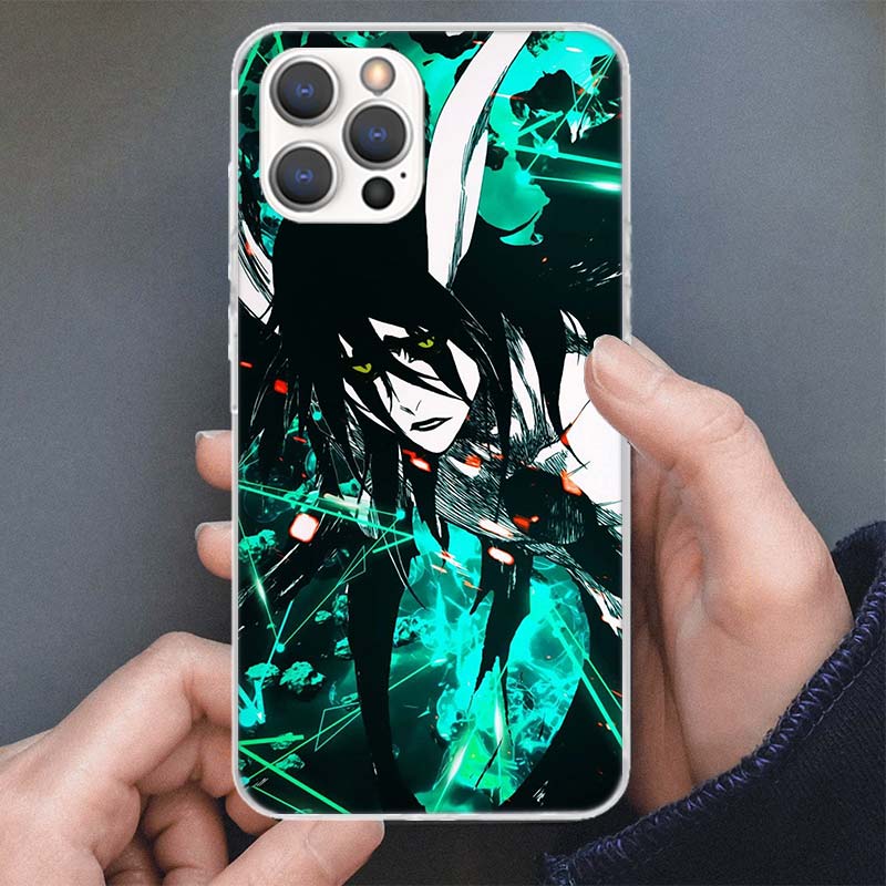 Чехол для телефона Bleach Улькиорра Сифер 4 для iPhone 17 16 15 14 13 12 11 Pro Max Mini Plus Air 7 SE 8 Мягкий силиконовый чехол с принтом Funda