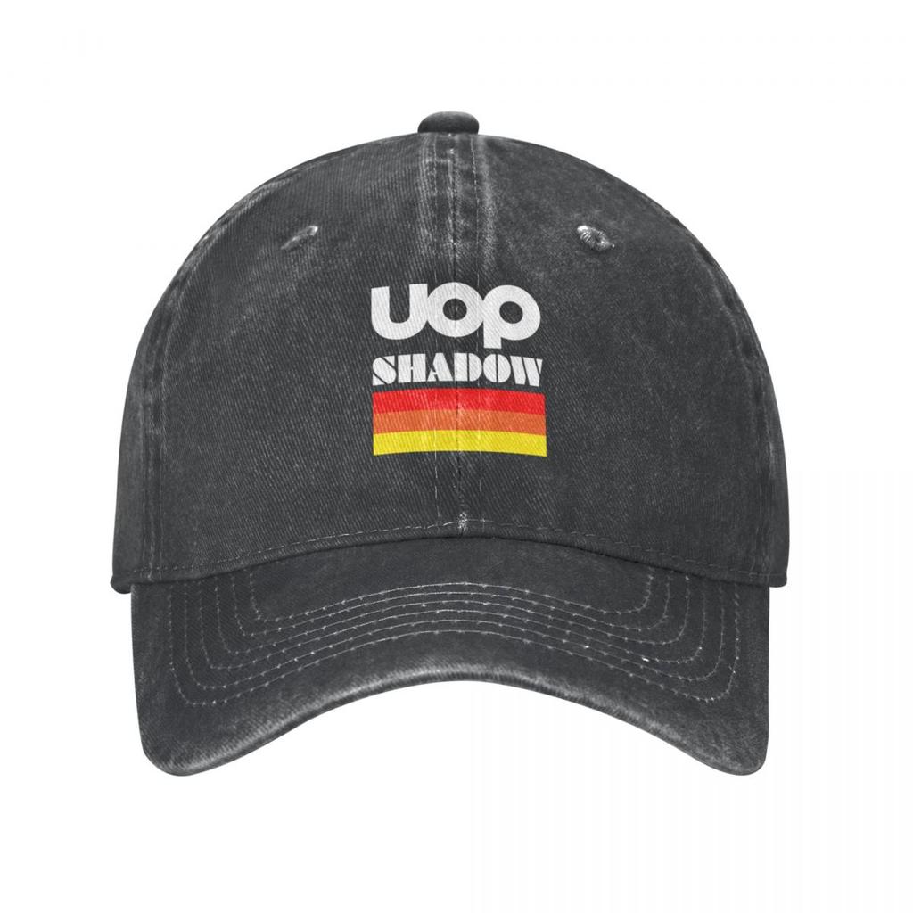 UOP Shadow retro sponsor block logo small Cowboy Hat Hat Baseball Cap Sunhat Golf Wear Unisex Womens