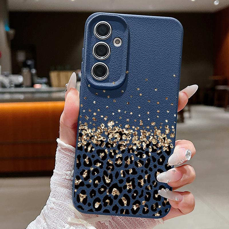 Чехол с леопардовым принтом для Samsung A18 A57 A37 A17 A56 A36 A26 A16 A55 A35 A25 A15 A54 S21 FE S22 S23 S24 Plus S25 S26 Ultra Силиконовый чехол