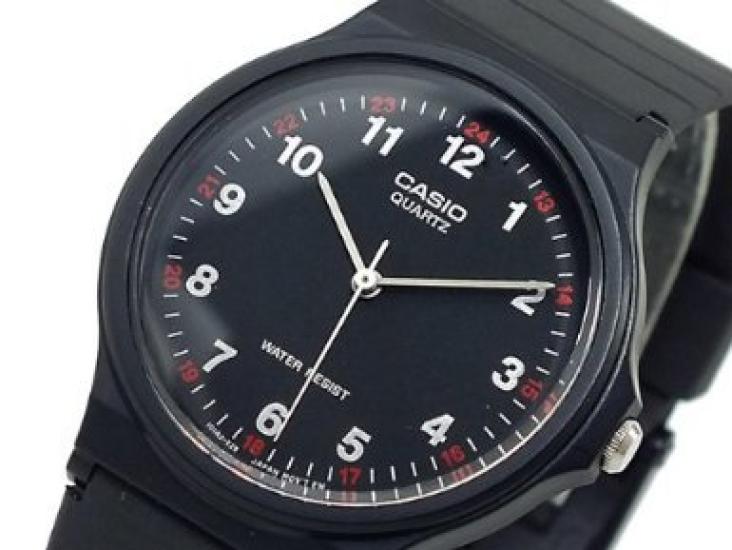 Casio MQ-24-1B Quartz Watch - Black/White