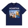HollowEarth Agartha Meme Graphic T Shirts Unisex Women Hip Hop Vintage Style T Shirt Summer new Short Sleeve Comfort Tshirts