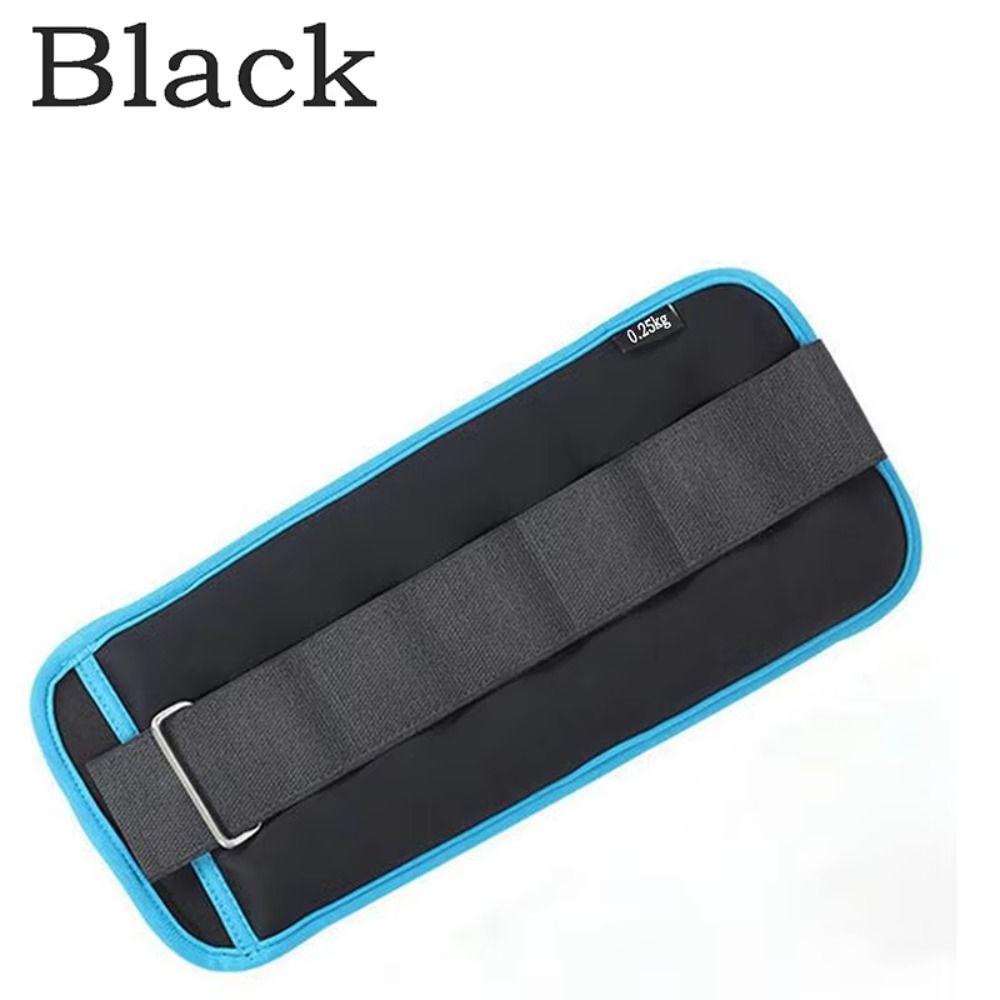 1 Pair Sand Filled Wrist Weight Bracelet Sweat-proof Weight-bearing Fitness Equipment Yoga Training