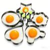 1/4/5PCS Stainless Steel Egg Rings Mold Non-stick Round Pancake Omelette Shaper Breakfast Baking Cooking Kitchen Gadgets 2