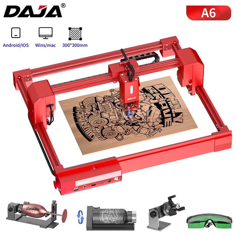 Diaojiang A6pro-5W Мини-портативный лазерный гравер Штепсель CN (адаптер в комплекте)