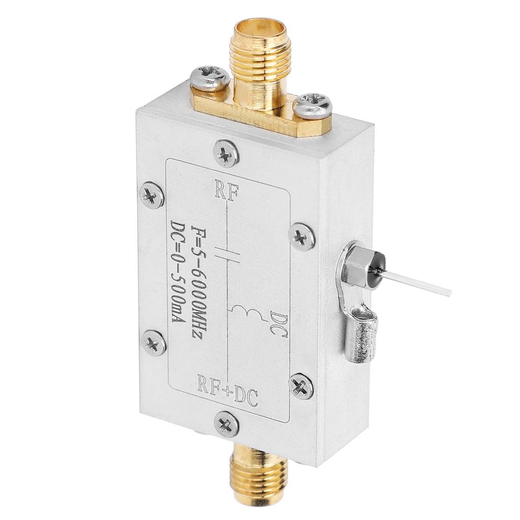 RF Block Bias 5-6000MHz Biaser Алюминиевый сплав Электронные компоненты Промышленные поставки