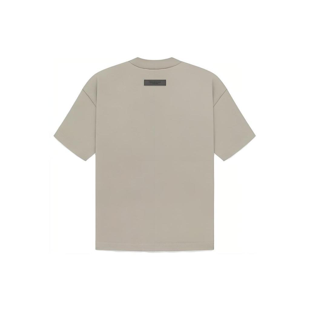 Fear of God Essentials Базовая футболка с принтом логотипа бренда Женские топы Цвет: Seal-Grey FOG-SS23-105