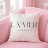 L-La M-Mer Cushion Cover Comfortable Reversible Pillow Cover Ideal for Car Sofa Bedroom & Beyond
