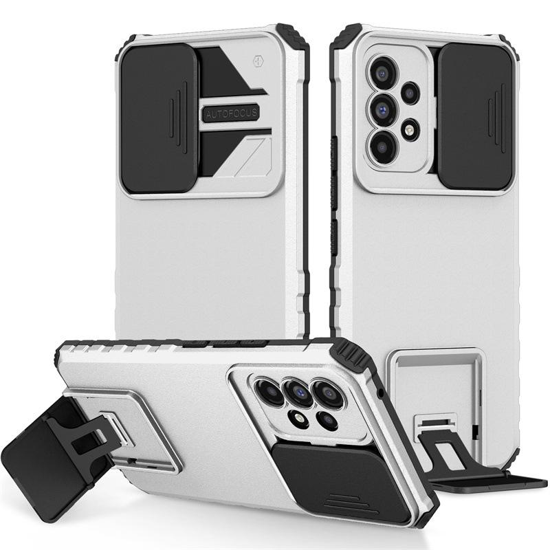 Подходит для Samsung S26Ultra многофункциональный трехмерный чехол-подставка защитный чехол A54 5G защитное стекло для экрана чехол для мобильного телефона
