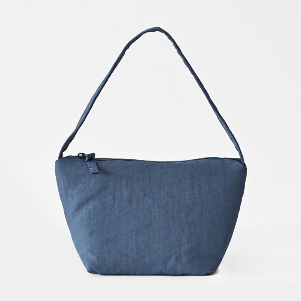 Korean Style Cloth Shoulder Bag Pure Color Tote Bag Casual underarm bag Travel