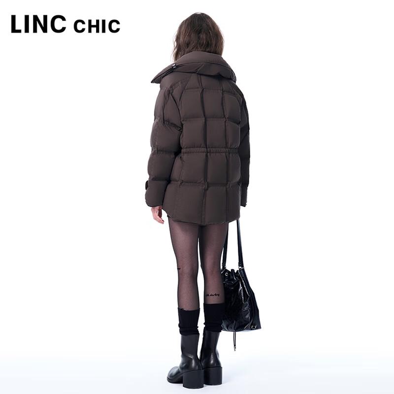 Женская короткая свободная пуховая куртка Jinyujie с большим воротником