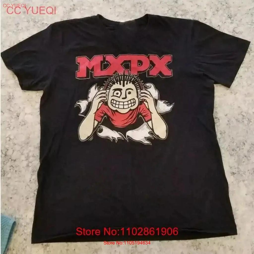 New Mxpx Punk Rock Band T Shirt Cotton Size S To 2xl Vintage Washed Soft Streetwear Stretched Fashion Unisex Slightly