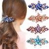 Women Crystal Rhinestone Flower Spring Hair Barrette Clip Hairpin Hair Clip