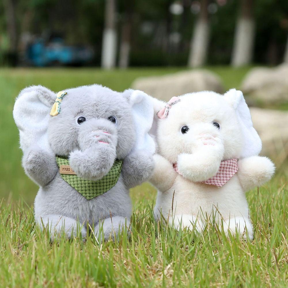 PP Cotton Hugging Plush Toy Big Ear Stuffed Elephant Toy Elephant Plush Doll  Home Decor