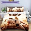 Ronaldo's Cosmic Moment Bedding Set, Breathable Duvet Cover with Pillowcases, Soft Bed Linen for Bedroom Home Decoration, Perfect Festival Birthday Gi