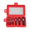 Набор из 8 шт. экстракторов винтов из углеродистой стали, набор для легкого извлечения поврежденных винтов с футляром для хранения