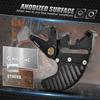 NICECNC Для KTM EXC 300 EXC-F 350 2004-2024 Задний кронштейн двойного суппорта Защита тормозного диска для трюков Для Husqvarna TE 300 GasGas EC 300