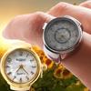 1Pc Retro Punk Quartz Finger Watch Ring for Women Men Couple Rings Digital Watches Elastic Stretchy Finger Band Rings Clock