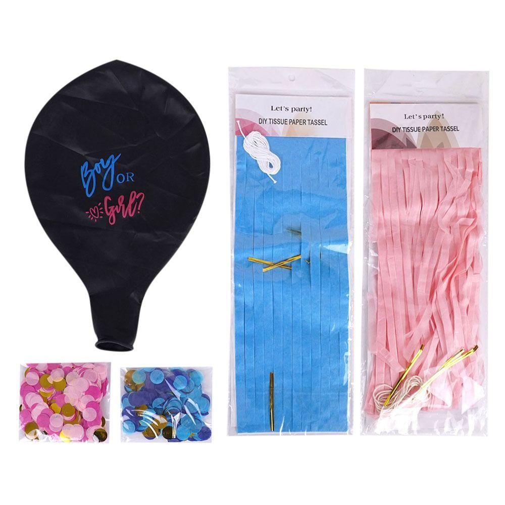 36-дюймовые воздушные шары и аксессуары для украшения вечеринки. Бумажные воздушные шары с определением пола. Латексные воздушные шары для мальчиков и девочек.