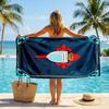 Celta Vigo FC print Quick Dry Beach Towel Microfiber Absorbent Portable Travel Swimming Towel