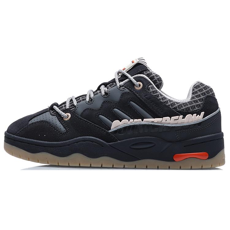 Кеды для скейтборда Li Ning Мужские Низкие Эбеновый Черный AGCQ323-1