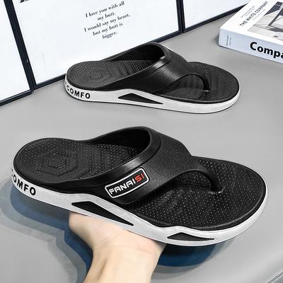 Летние мужские шлепанцы Спортивные уличные модные и трендовые удобные пляжные сандалии Мужская повседневная обувь Домашние шлепанцы Домашняя обувь