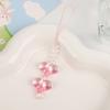 Delicate Heart Phone Charm Colorful Handmade Heart Phone Strap Acrylic Material Heart Phone Jewelry Gift for Women Girls
