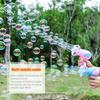 Angel Wings Bubble Machine with Mini Fan 3 In 1 Magic Bubble In Bubble Gun Soap Water Bubble Maker for Kids Summer Outdoor Toy