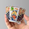 Japanese Mino Ware Old Imari Master Tea Cups Gift Set