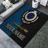 Club Brugge KV Custom Name Carpet Rug for Living Room Bedroom Home Sofa Decoration,Kids play Non-slip Floor Mat