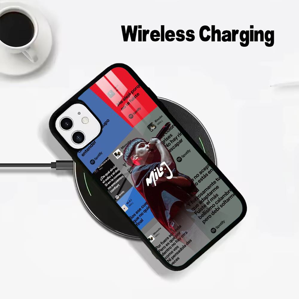 Популярный артист Поколения Z Певец M-Milo Чехол для телефона Для IPhone17 16 15 14 13 12 11 Pro Max 16/15/14Plus Чехол для беспроводной зарядки Funda