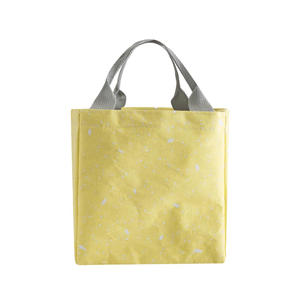 Thermal Insulated Lunch Tote Bag Portable Picnic Travel Food Fresh Storage Pouch