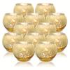 12pcs Prayer Candlestick Cover Wedding Table Center,tea Light Candlestick Decor,mercury Glass Candlestick Bulk for Birthday Party Family Decor