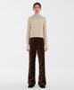 YOUTH Asymmetric Knit Shirt - Melange Ivory