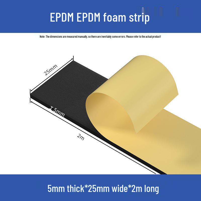 Самоклеящаяся EPDM-пена для герметизации шкафов и электрических коробок