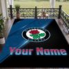 Custom Text Printed Rug Blackburn Rovers Football Non Slip Floor Carpet For Home Room Decor
