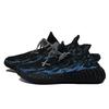 Adidas Originals Yeezy Boost 350 V2 Fabric Cushioning, Wear Resistant Low top Casual Shoes Unisex Black Blue HQ4540(Team499-)
