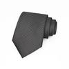 Solid Color Mens Necktie Trendy Gentlemen Men's Wedding Tie Classic Striped Neck Ties  For Business