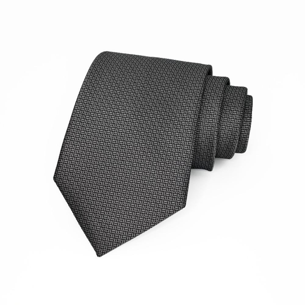 Solid Color Mens Necktie Trendy Gentlemen Men's Wedding Tie Classic Striped Neck Ties For Business