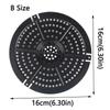 Круглый коврик для аэрофритюрницы Квадратная корзина-гриль Антипригарная сковорода-фритюрница Гриль-сковорода для аэрофритюрницы Запасной противень