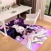 1pc Demon Slayer Nezuko2 Print Area Rug - Soft, Washable Non-Slip Indoor Mat for Office Chairs, Living Room, Home Office Decorative Rug