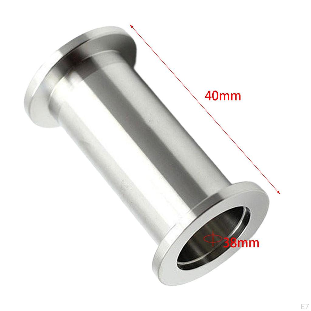 Hygienic Coil Pipe Fittings, Straight Connection, Flange Ends, Pipes, Fittings