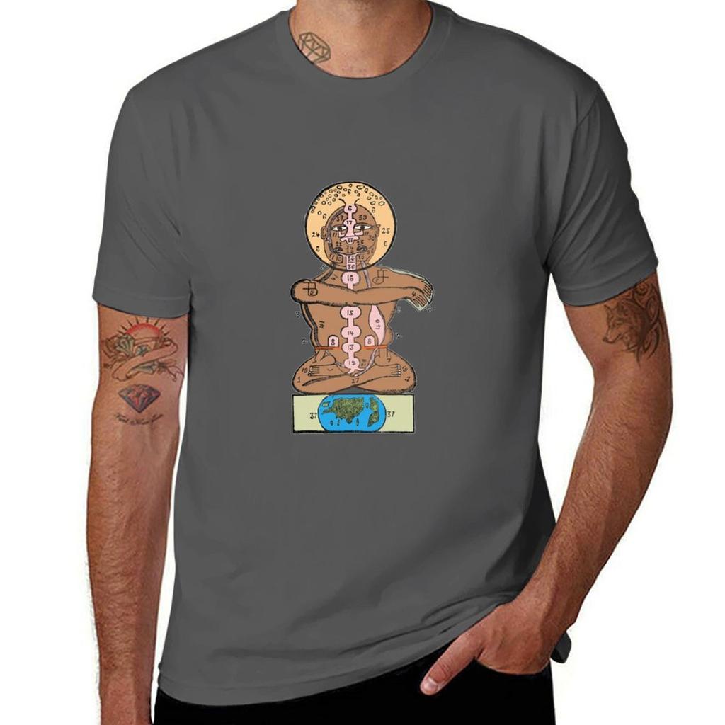 Body In The Posture Of The Ivaliga Tshirt Casual Soft Cotton Short Sleeve Tee