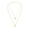 SHIXIN Minimalist Geometric Water Drop Pendant Necklace for Women Elegant Long Chain Sweater Chain Accessories Jewelry Gifts