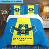 Duhok Dynamic Sports Emblem 3PCS Bedding set,Ideal for 1pc Duvet Cover And 2pcs Pillowcases Perfect for Fan gift,Ideal for Bedroom, Dormitory