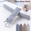 18 мм 20 мм 22 мм Холщовый Мягкий Ремешок для Часов Джинсовый Нейлоновый Ремешок для Часов для Мужчин Женщин Бизнес Универсальные Браслеты Винтажный Ремешок Ремень